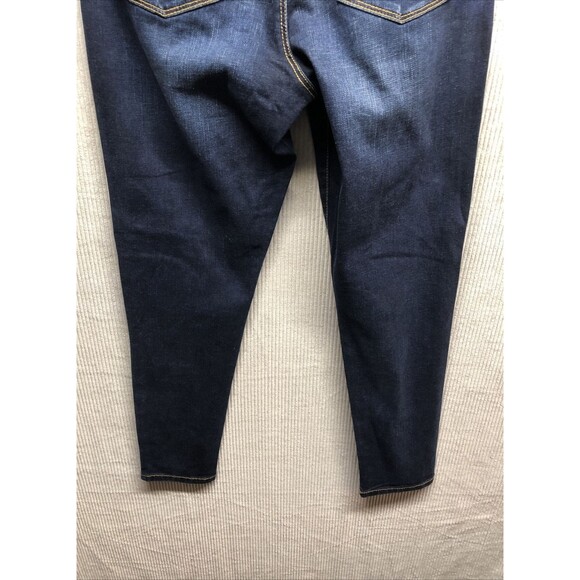 No Boundaries Junior Womens Jeggings Size 13 Dark Wash Super High Rise - Picture 14 of 16